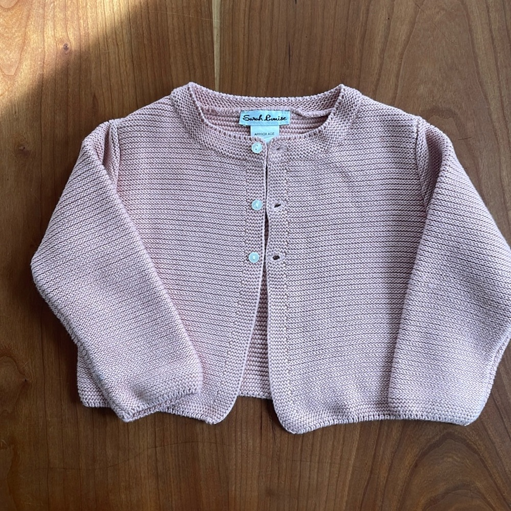 Sarah Louise Cotton Knit Cardigan